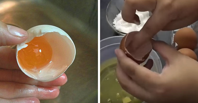 Cch lm bng lan trứng muối bằng chảo chống dnh ảnh 2