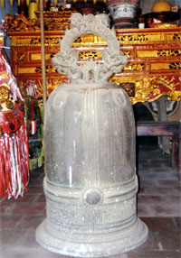 Chuông chùa Long Quang đúc năm 1718